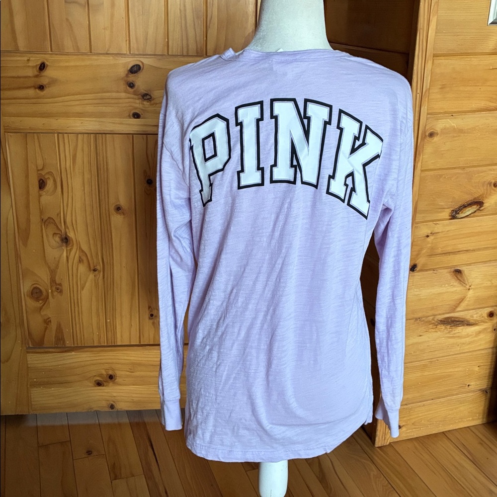 Pink by Victoria’s Secret 4 button cotton he flat top